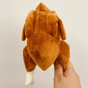 Roast chicken dog toy